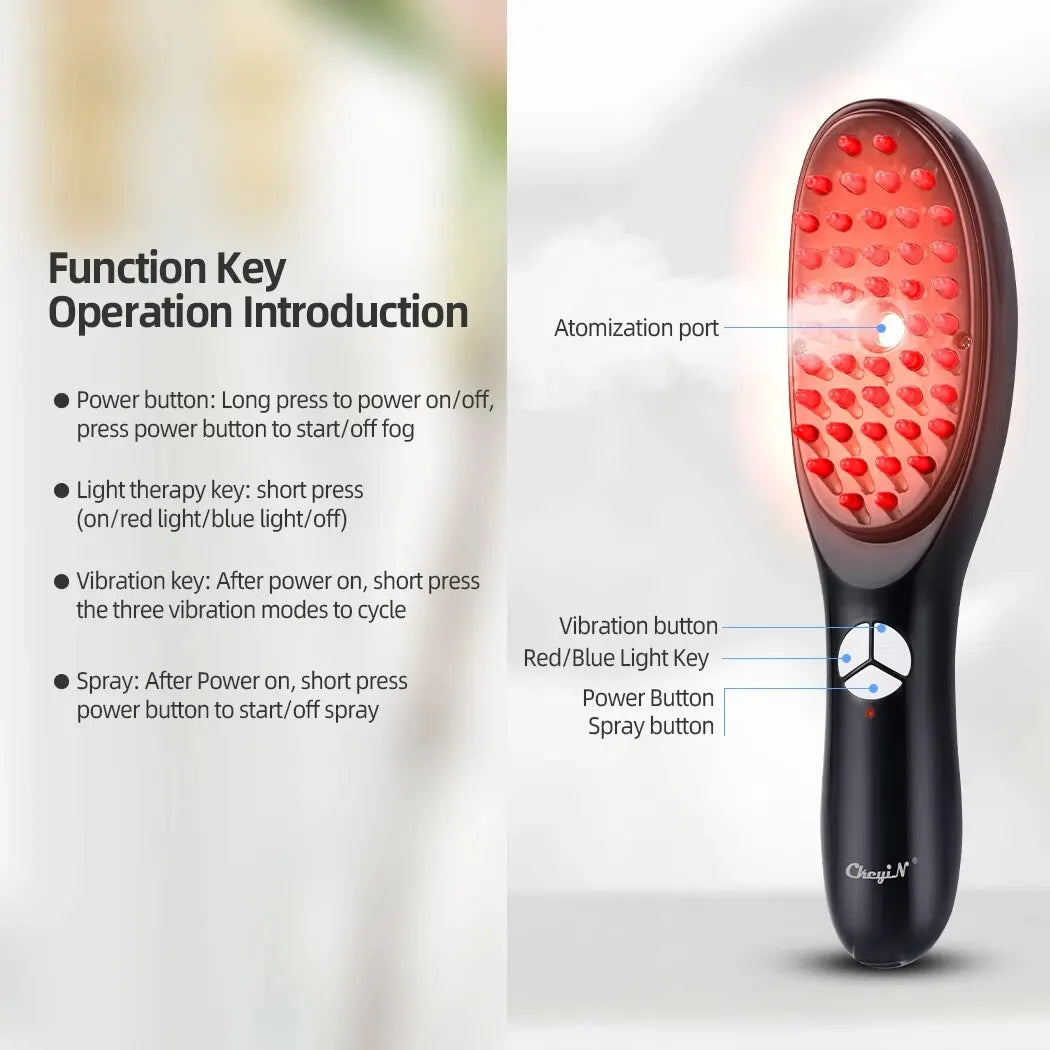 Red Light Hair Brush for Hair Growth